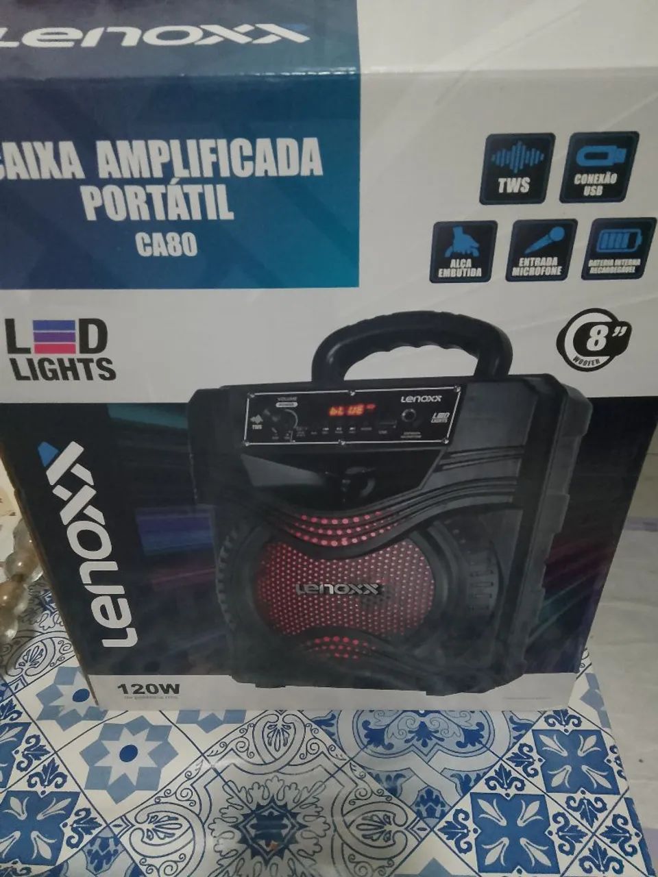 Caixa de som Bluetooth 