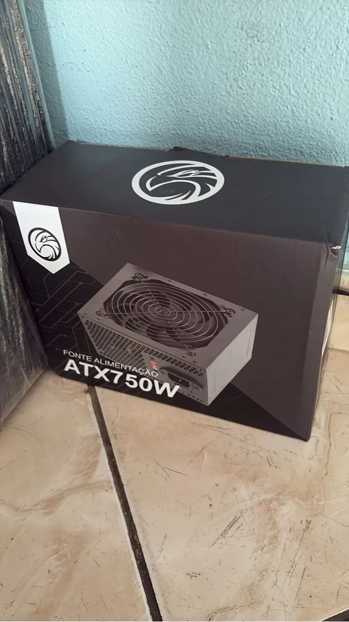 VENDO FONTE PC NOVA SEM USO!