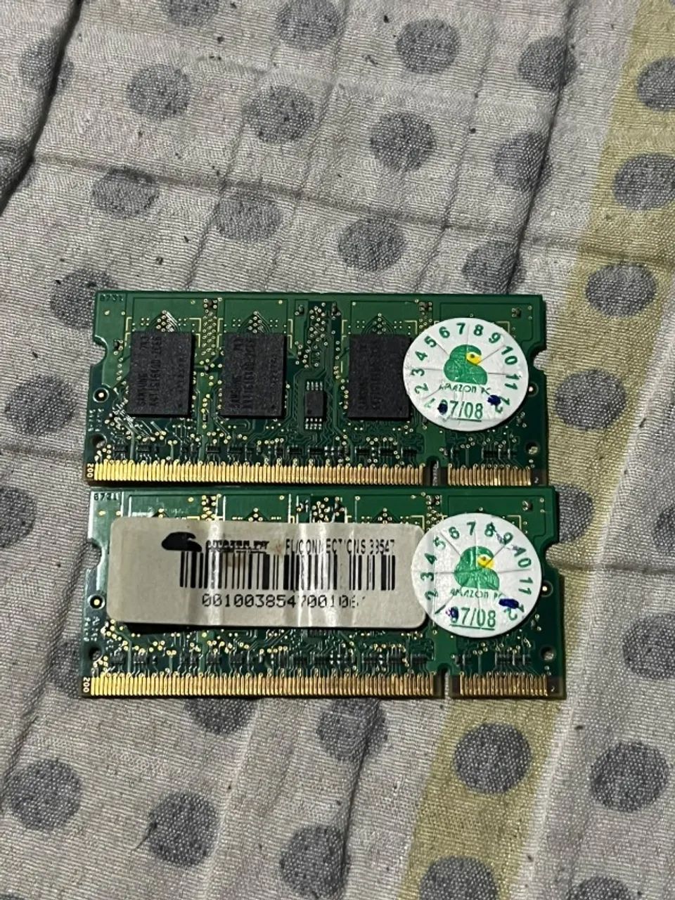 Memória RAM SMART DDR2 para Notebook - PC2-6400S