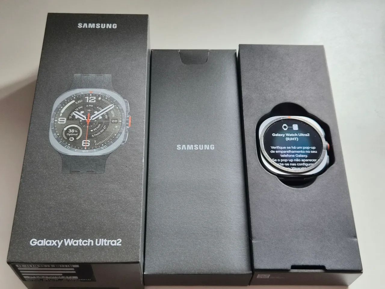 Galaxy watch ultra 2 prata - Foto 2