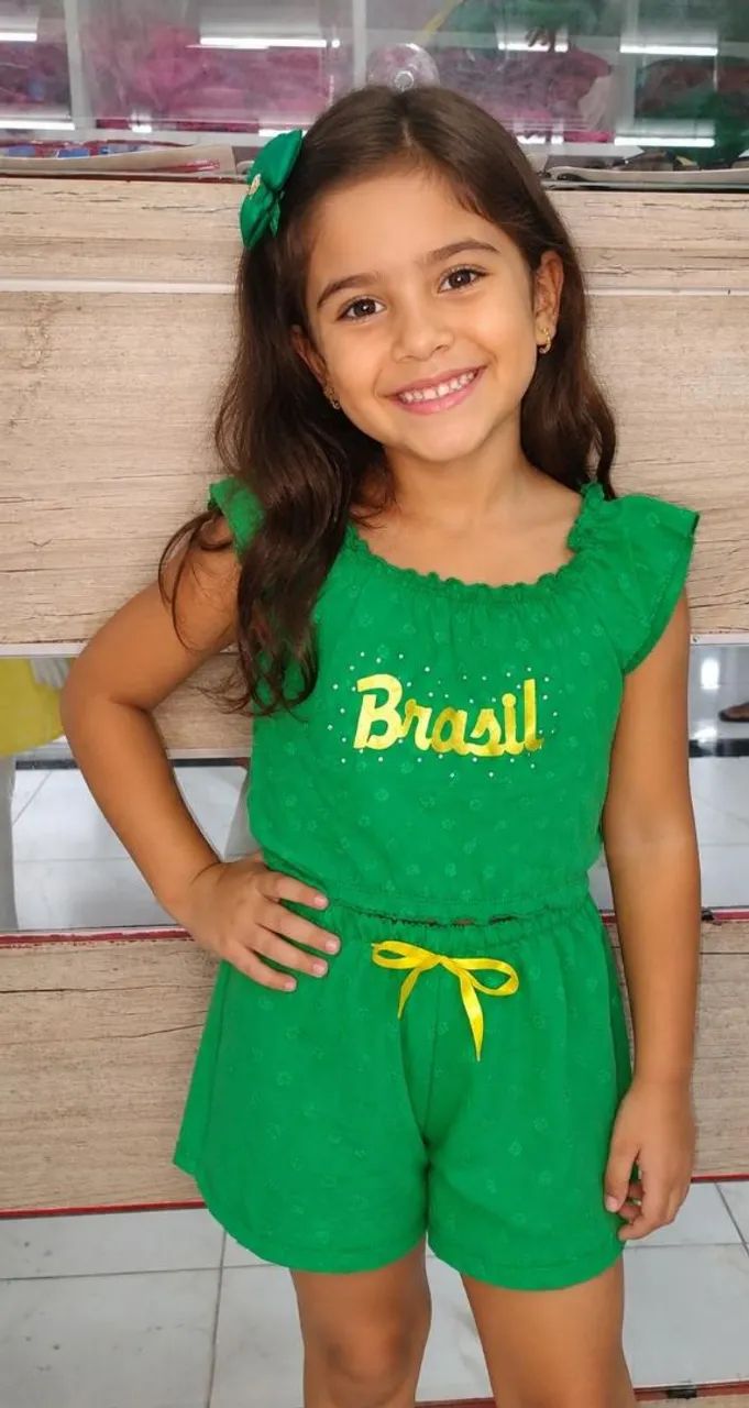 Conjunto verde Brasil 