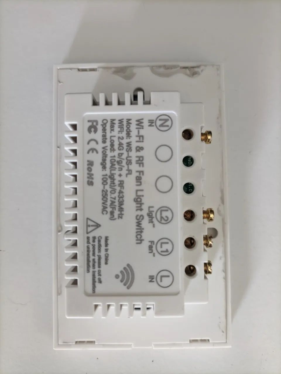 Controle inteligente para ventilador e luz - Alexa e Google - Foto 3