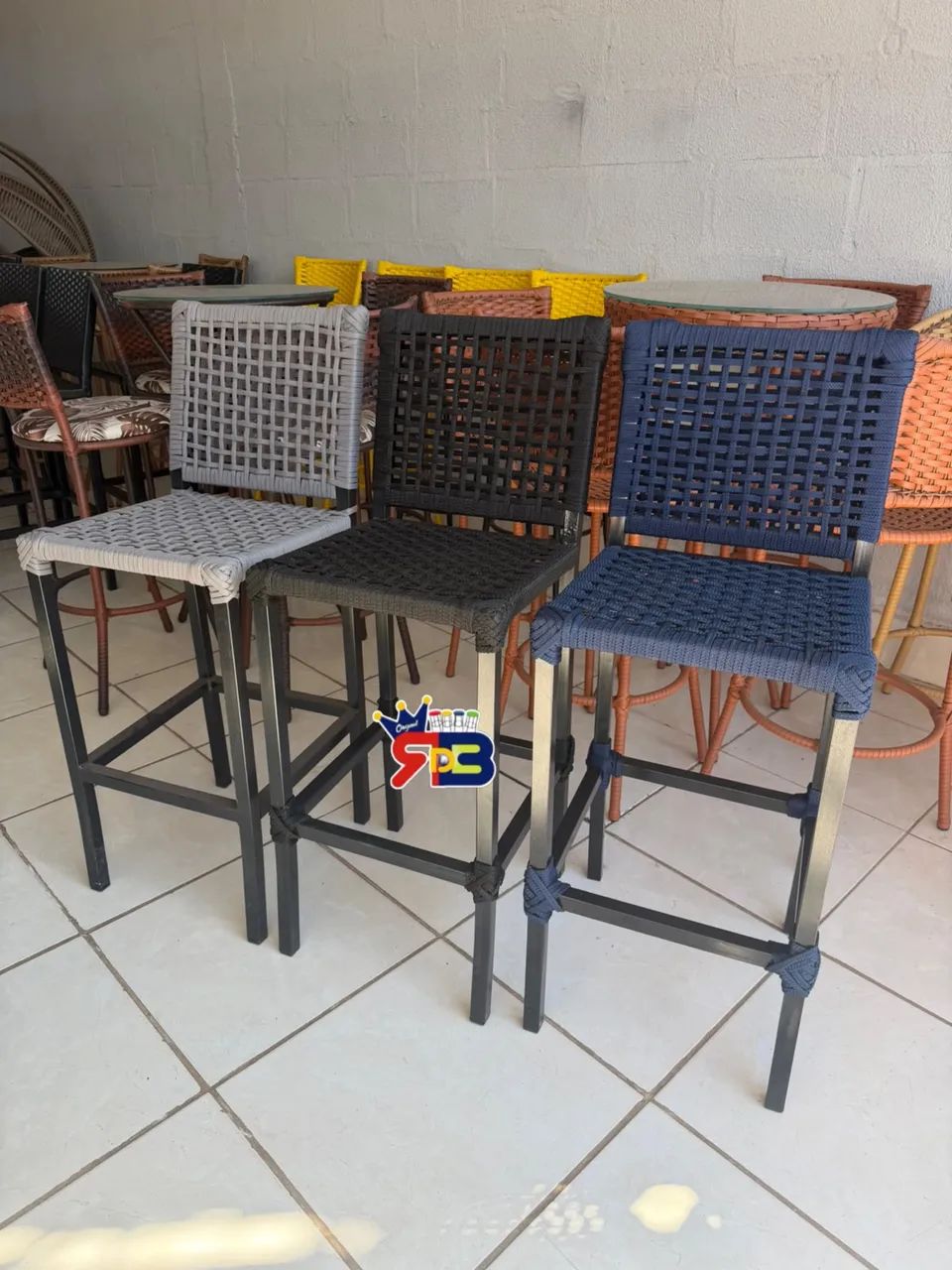 Banqueta Banquetas Corda náutica premium  - Foto 4