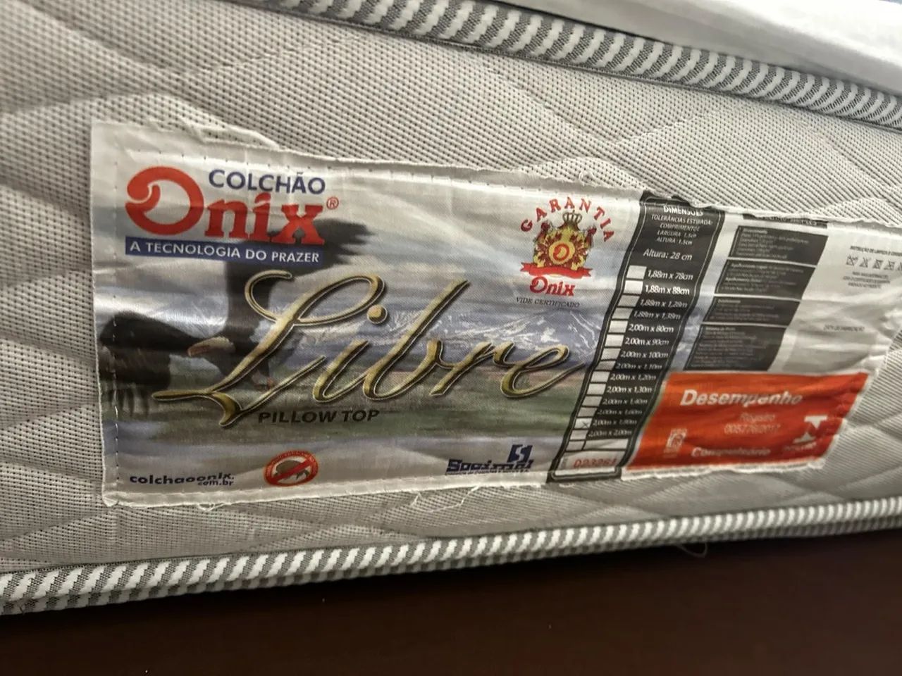 Colchão onix libre King