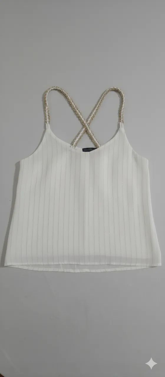 Blusa branca - Foto 4