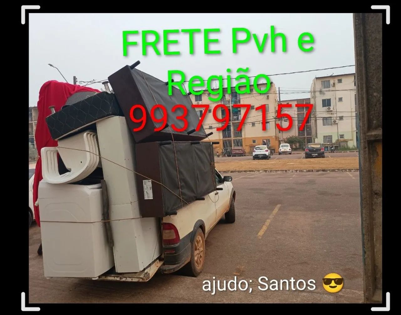 FRETE pvh e região ajudo - Foto 3