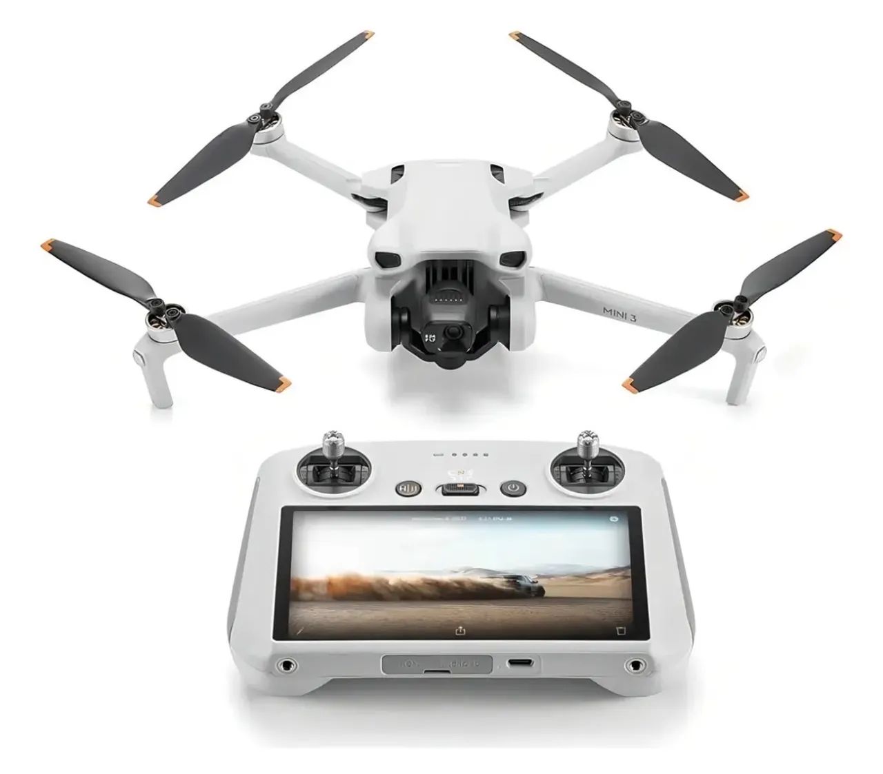 DRONE MINI 3 CONTROLE COM TELA - Foto 2