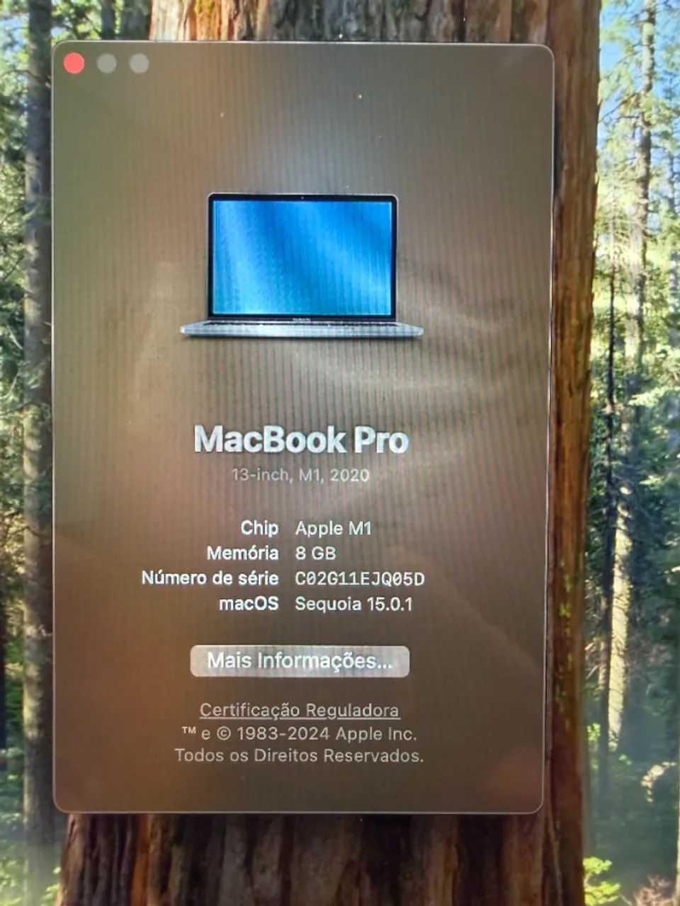 MacBook Pro 13'' Apple M1 2020 | Impecável | Caixa + Carregador