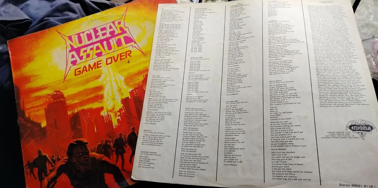 Nuclear Assault LP Game Over - Foto 4