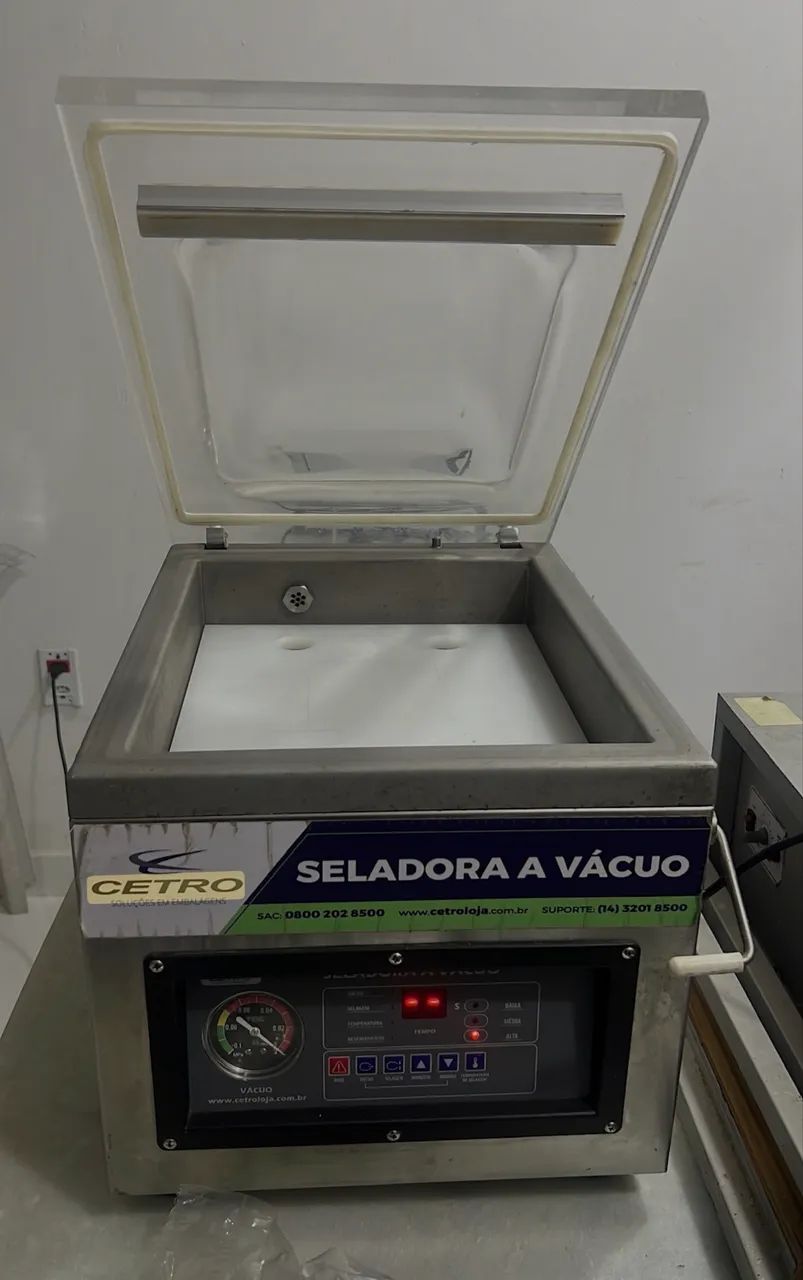SELADORA A VÁCUO CETRO USADA POUCO TEMPO 