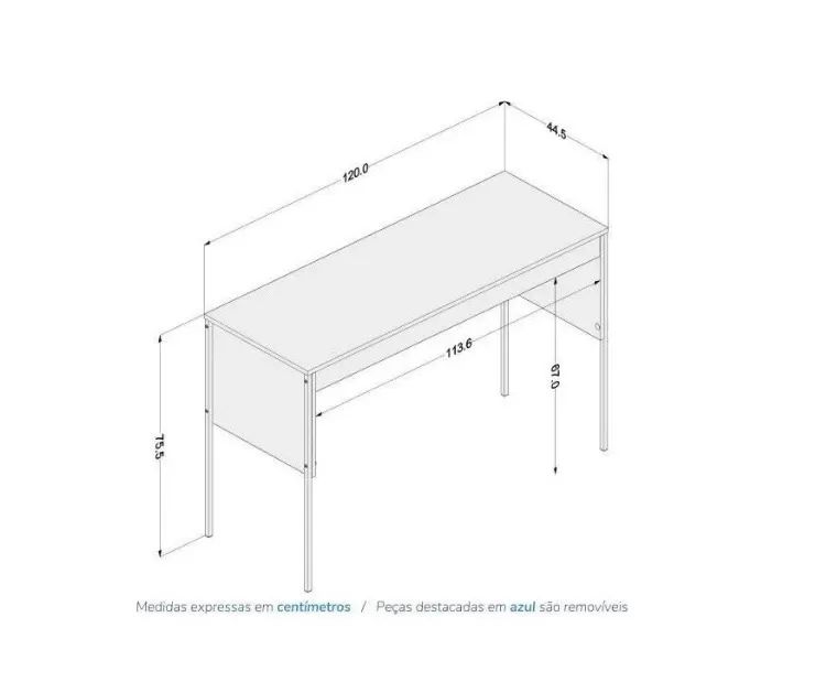 Mesa para escritório  - Foto 3