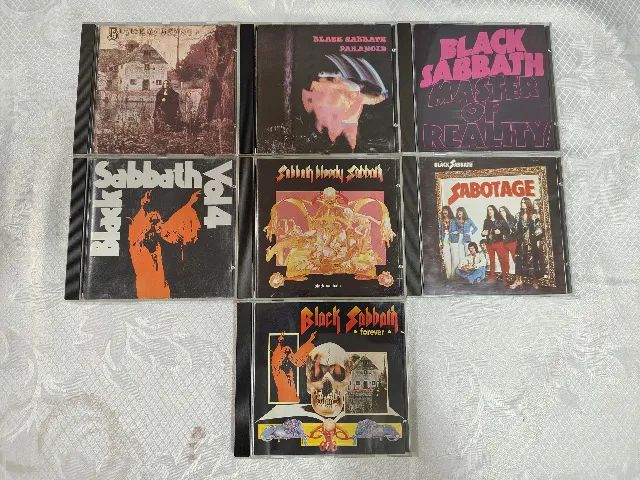 Raro - Black Sabbath Coleção Eldorado Completa em CD