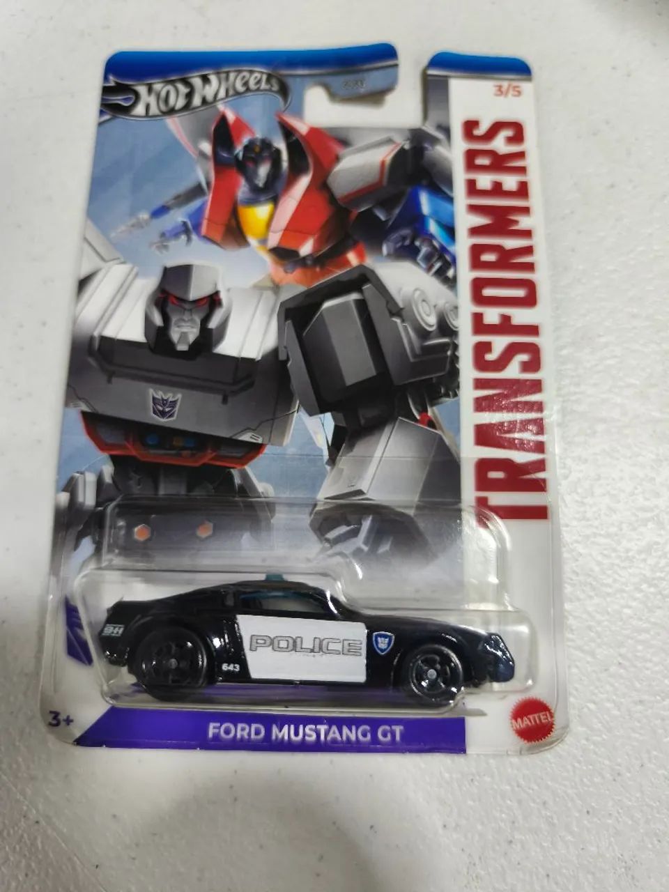 Hot Wheels Transformers Ford Mustang GT