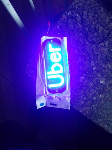 Painel led logo Uber
