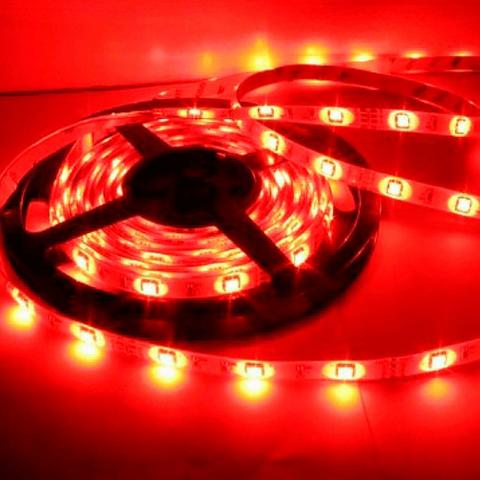 Fita Led 5050 Vermelha Rolo C/ 5m 60 Leds/m Sem Fonte - Foto 4