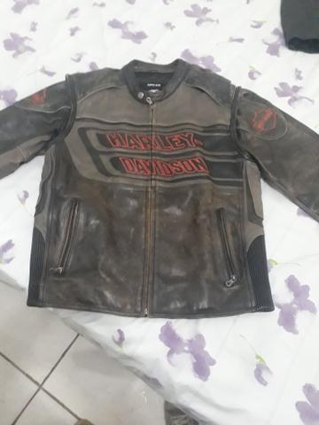 Jaqueta de couro harley Davidson original - Foto 4