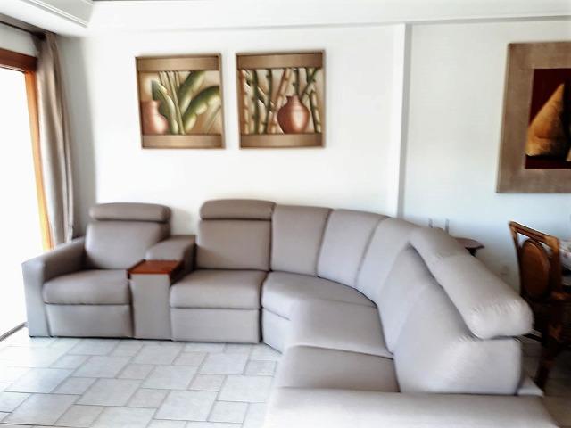 Apto 3 dorm no Grand Bali, frente mar, segurança 24 hs, lazer completo, mobiliado, ar cond - Foto 3