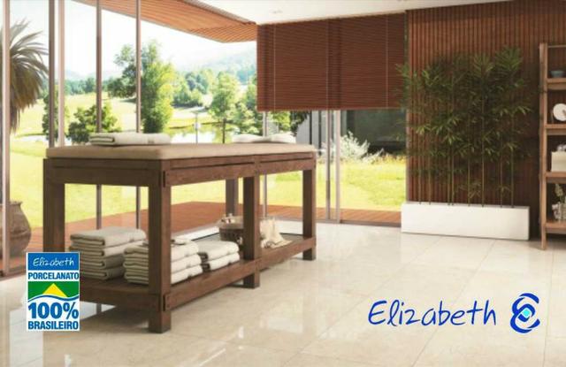 Porcelanato Crema White HD Esmaltado - Elizabeth - Foto 2