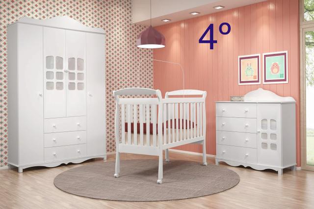 Quarto de Bebê barato 100% MDF - Foto 4