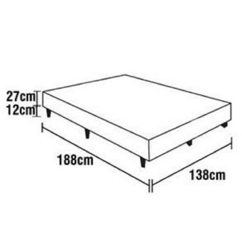 Base Box para Colchão Casal