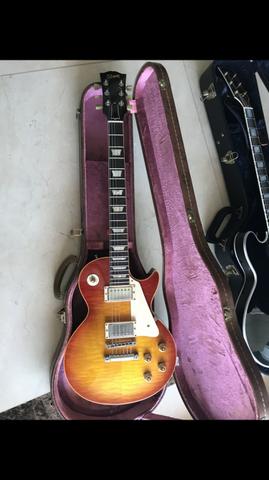 Guitarra Les Paul 1959 V H Washed Cherry 2007 - Foto 2
