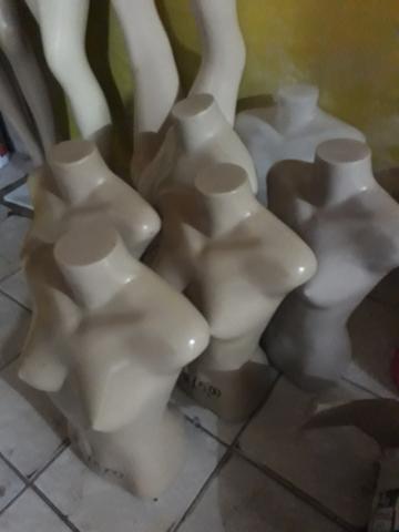 Para Sua Loja Manequim Meio Busto Semi Novas