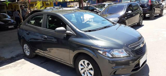Prisma Joy 1.0 Cinza 2019 / completo - com ou sem entrada - flex+gnv - Foto 4