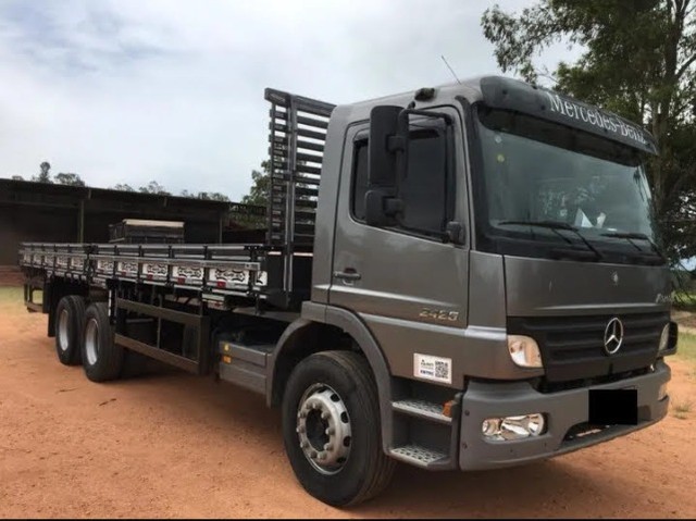 MERCEDES-BENZ ATEGO 2425 6X2 2P. CARROCERIA, 2015