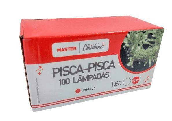 Pisca Pisca 100 lâmpadas LED Branca - 8913