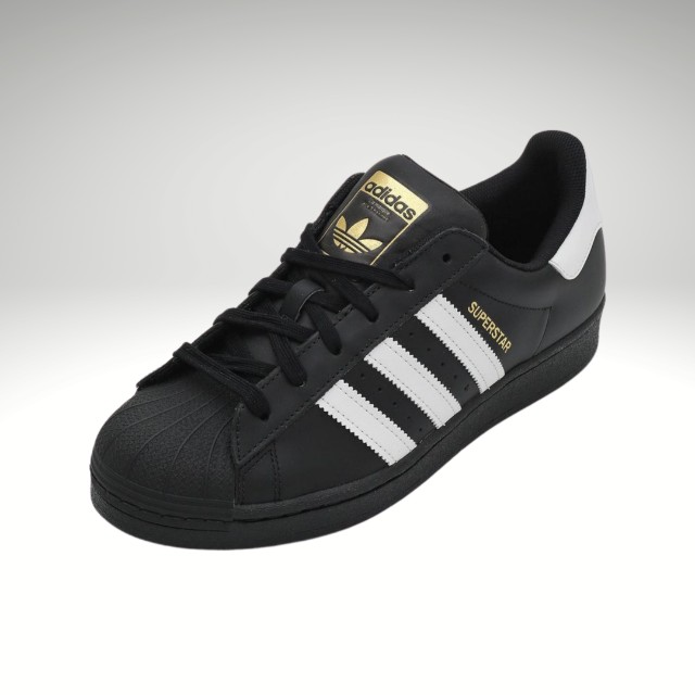 adidas superstar preto com listra branca