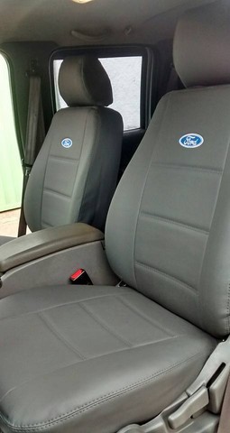 capa comum de courvin grafite para  ford ranger  banco iguais  2006/11