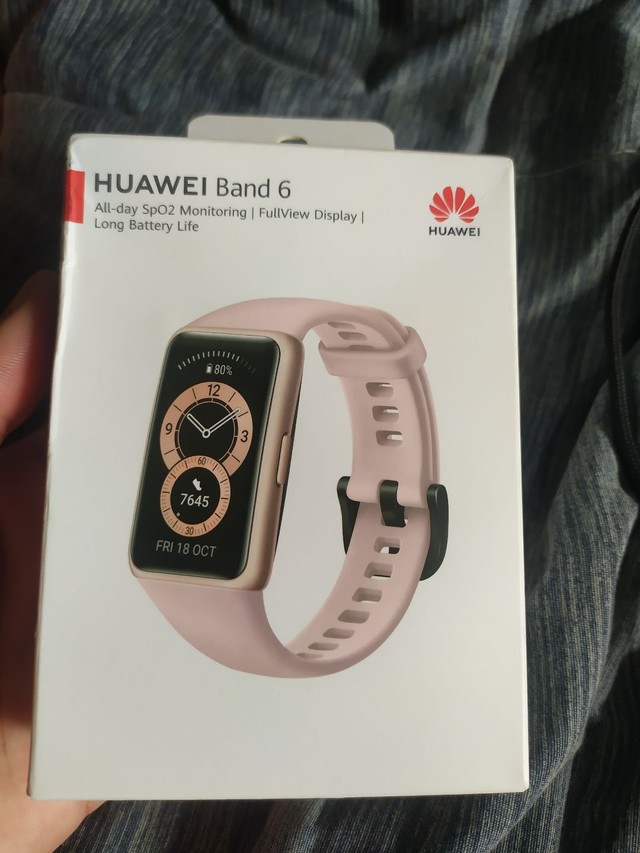 smartband huawei band 6 rosa