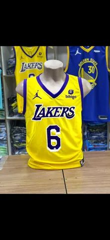 3 Camisas de Basquete Lakers - Foto 3