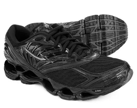 Tenis Mizuno Wave Prophecy 8 Preto All Black Novo e Original - Foto 2