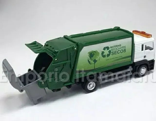 MINIATURA CAMINHÃO MAN DE LIXO 1/43 - Foto 5