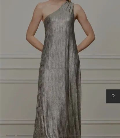 Vestido marca Animale cor prata usado 1 vez!