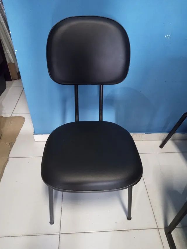 Cadeira fixa escritório secretaria  - Foto 5