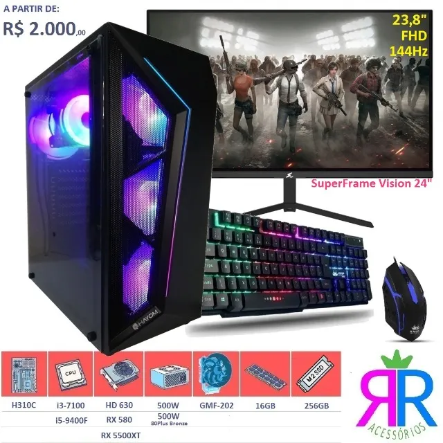 PC gamer barato: 6 modelos por menos de R$ 2 mil