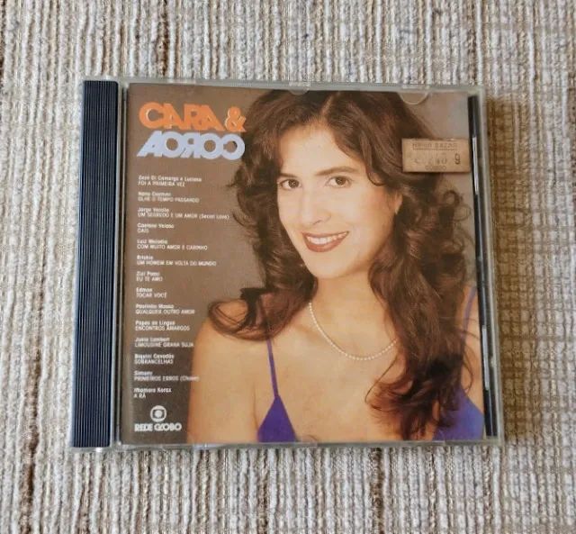 CD Novela Cara e Coroa Nacional 1995 Som Livre Rede Globo