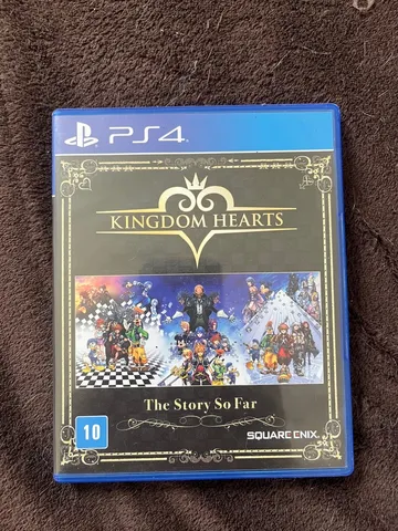 jogo kingdom hearts 2 ps2 original Novo Lacrado - esquare enix