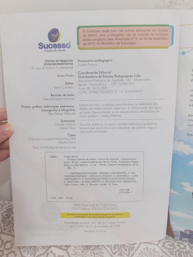 Oficina de Negócios 8° ano Sucesso Sistema de Ensino  - Foto 2