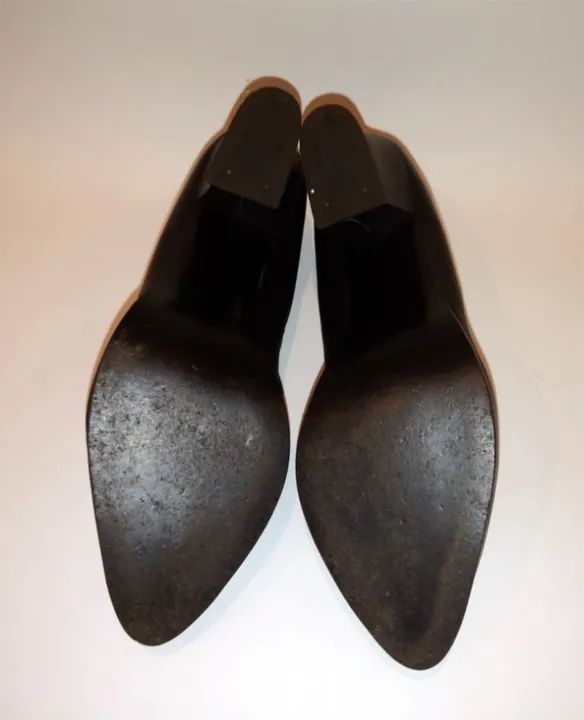 Scarpin meia pata preto - Foto 4
