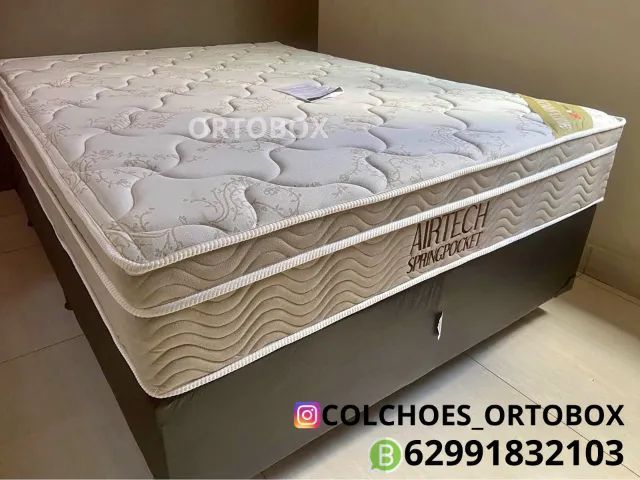 Cama Box Queen sizze da Ortobom de molas ensacadas - Foto 2
