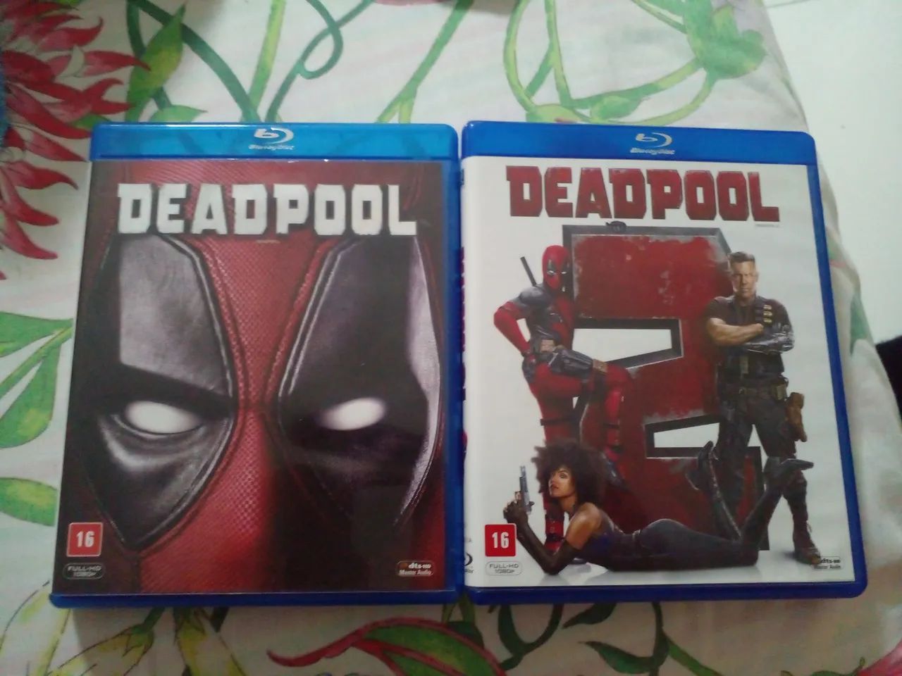 Deadpool 1 e 2 blu-ray