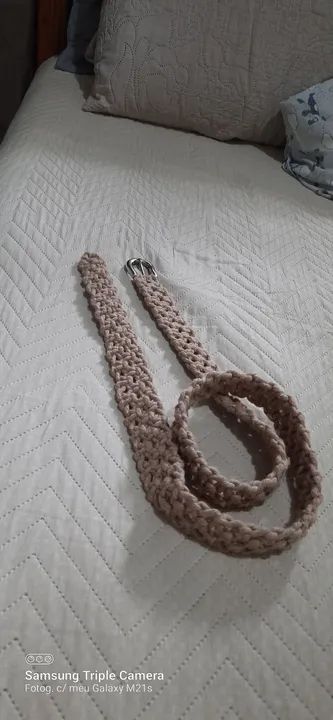 Cinto em macrame - Foto 2