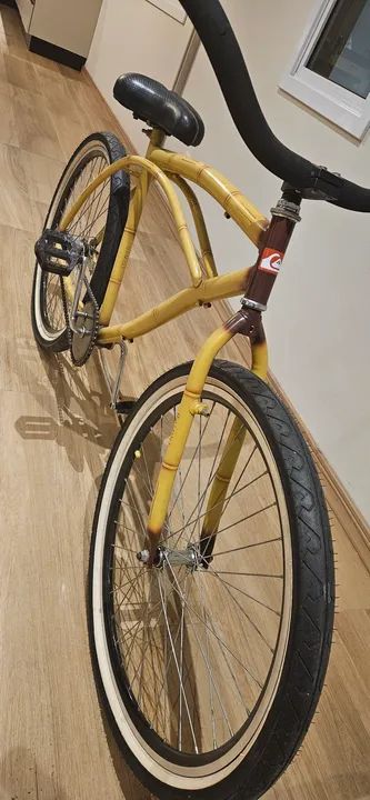 Bicicleta Bike praieira exclusiva grafismo bambu - Foto 5