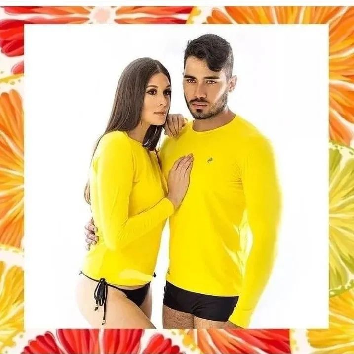 Camisa manga longa UV fator 50+ do P ao GG  - Foto 4