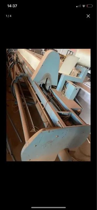 Seccionadora para reforma ou retirada de peças 