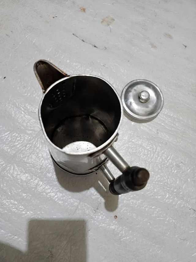 Antiguidade bule panela antiga bom estado - Foto 6