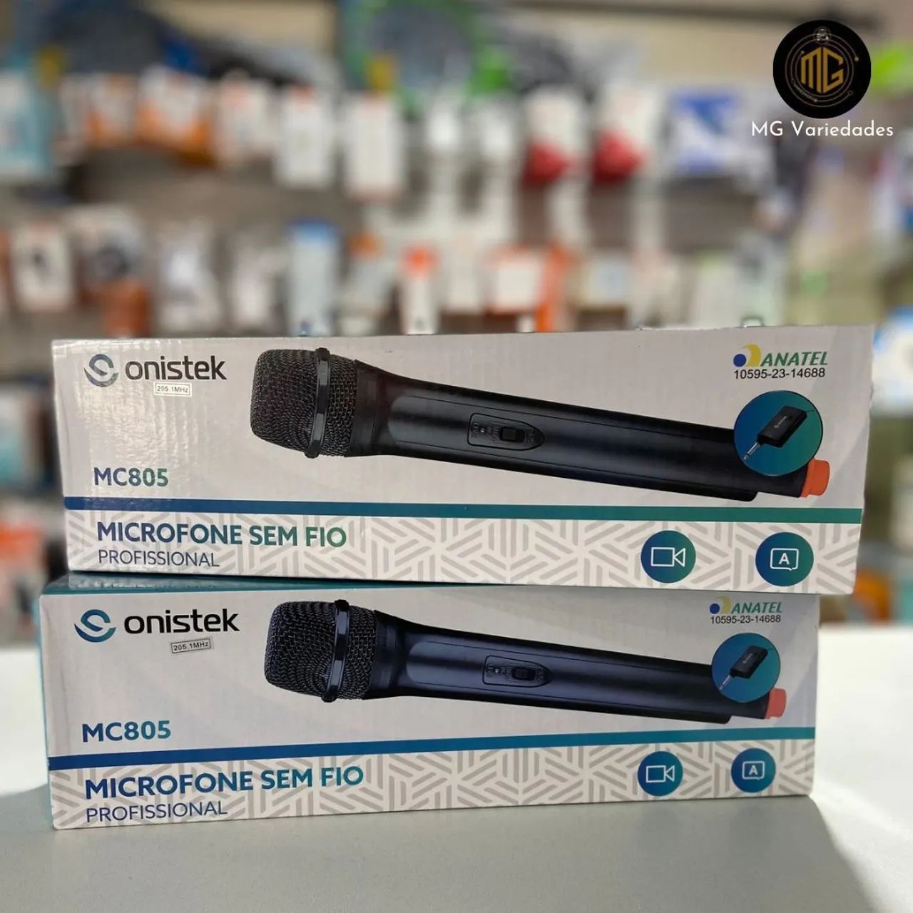 Microfone Sem Fio Onistek 